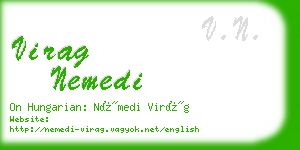 virag nemedi business card